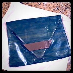 Kenneth Cole Teal Envelope Purse